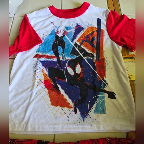 Boys Size 10 SpiderMan Kids Pajama Set - Picture 2 of 7